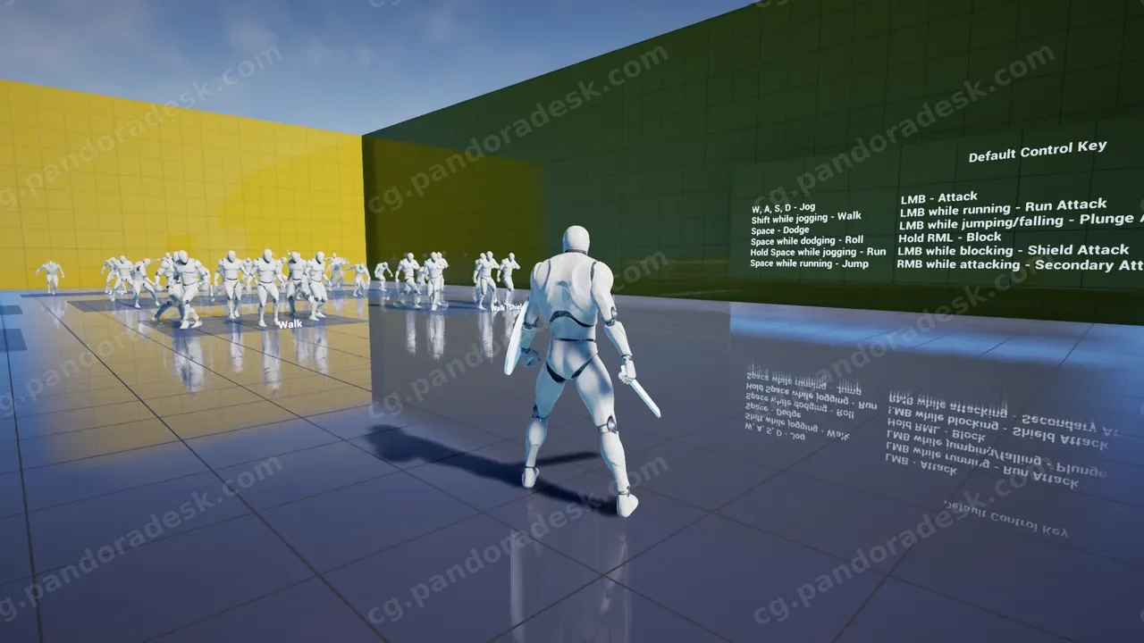 必备剑与盾动画包 - Essential Sword & Shield Animation Pack v1.05.1
