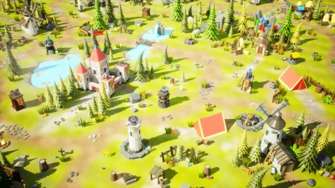 塔防关卡-Low Poly Tower Defense