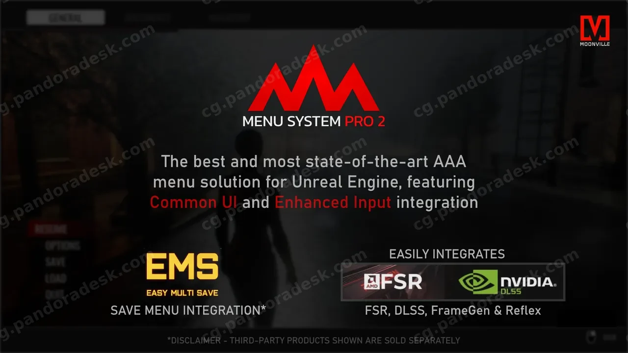 菜单系统专业版-Menu System Pro by Moonville v2.2.0