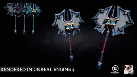风格化的神话武器 - Stylized Mythical Weapons