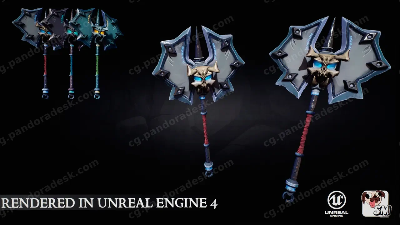 风格化的神话武器 - Stylized Mythical Weapons