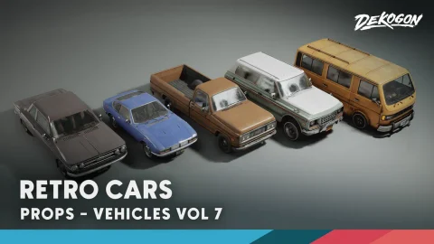 车辆 第7卷 - 复古汽车 - Vehicles VOL.7 - Retro Cars