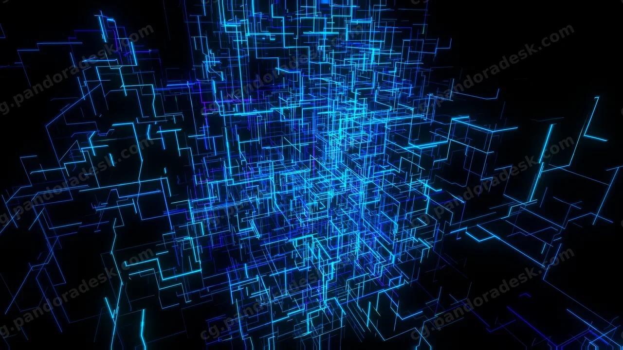 科幻神经线特效-NeuroFractals Pack
