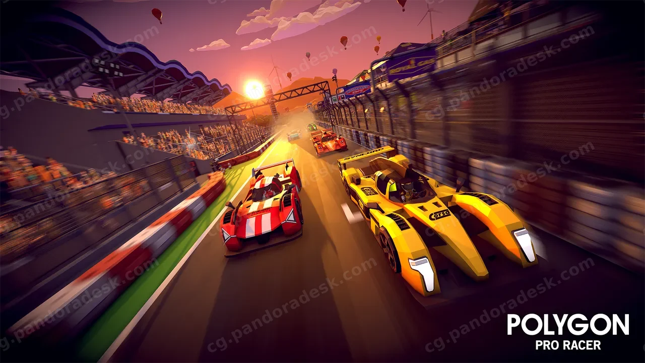 多边形 - 职业赛车手 POLYGON - Pro Racer