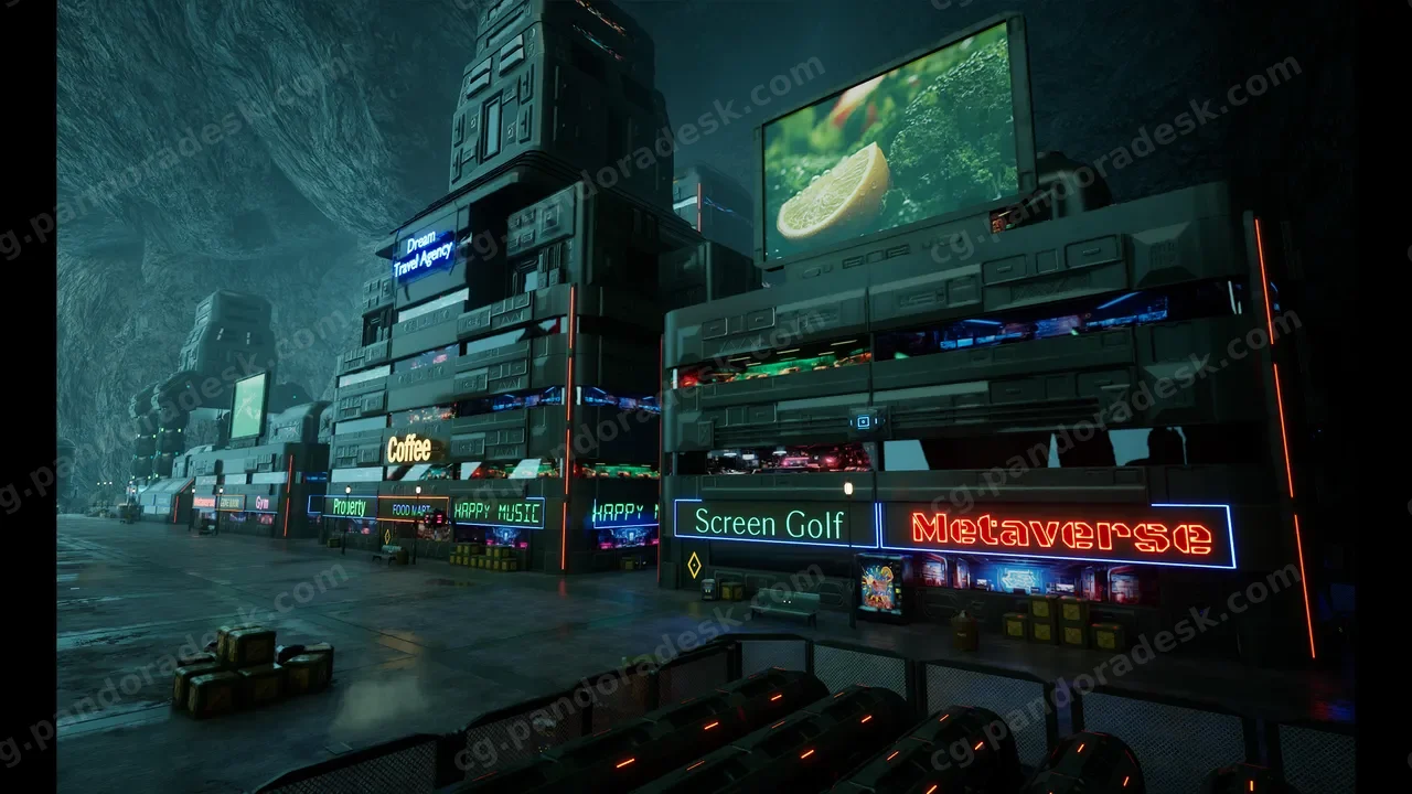 赛博朋克地下城X - Cyberpunk UndergroundCity X