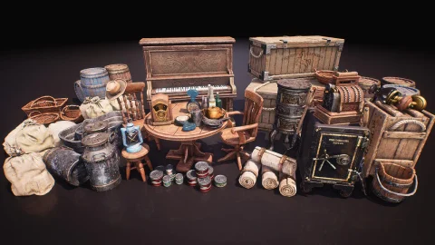 西部道具包 - Western Props Pack