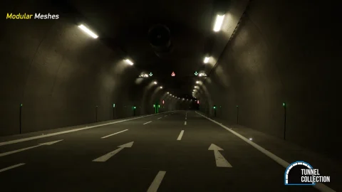 模块化隧道模型 Modular Tunnel Collection - Vol. 1
