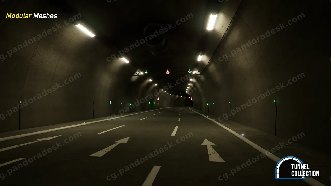 模块化隧道模型 Modular Tunnel Collection - Vol. 1