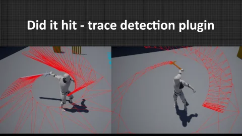 碰撞检测系统插件-Did it hit - Trace Detection Plugin