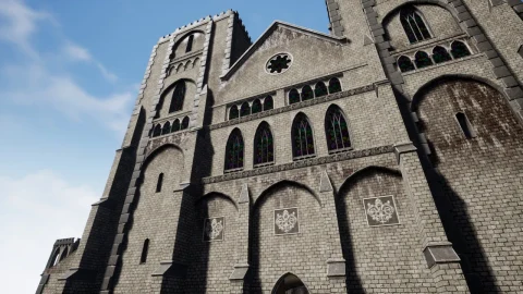 大城堡和教堂包 - Big Castle and Cathedral Pack
