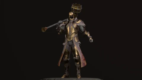 巨锤金色骑士-ESM Lion Knight