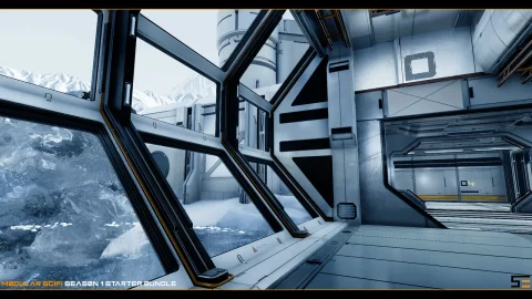 模块化科幻场景 - Modular SciFi Season 1 Starter Bundle
