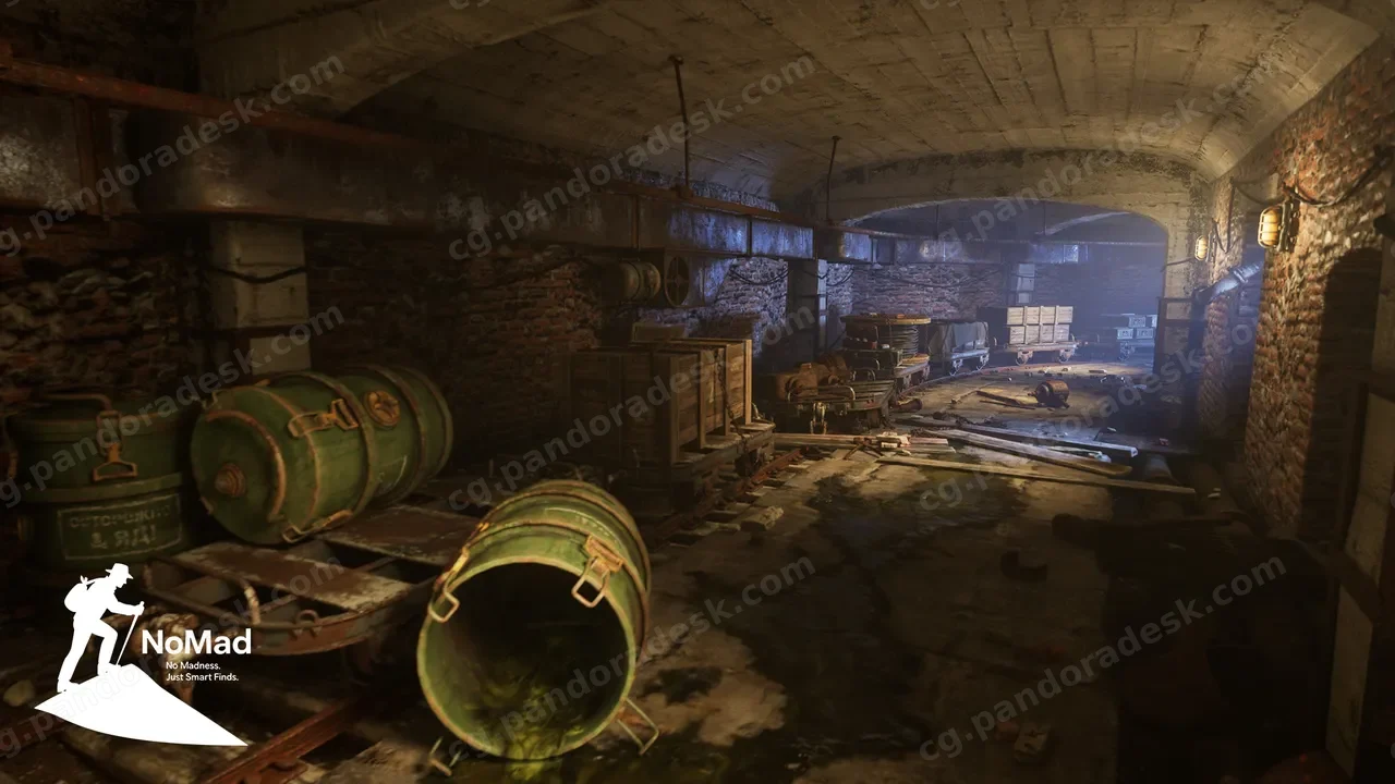 废弃的工业隧道 Abandoned Industrial Tunnel