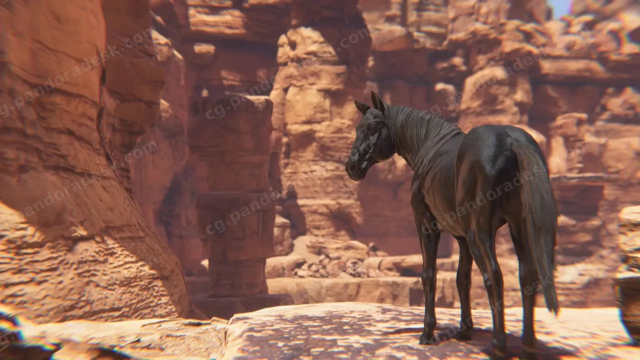天马骏马-Horse Animset