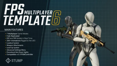 射击模板武器 FPS Multiplayer Template v6.0.5