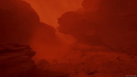 沙尘暴环境 - Sandstorm Environment - Planet-X
