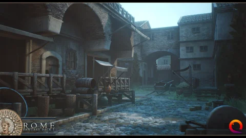 中世纪罗马村庄-Rome Fantasy Pack I