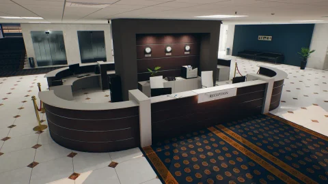 现代办公大楼-QA Office and Security Room