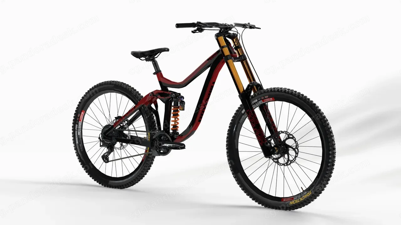山地车动态动画蓝图 Downhill BIke (MTB)