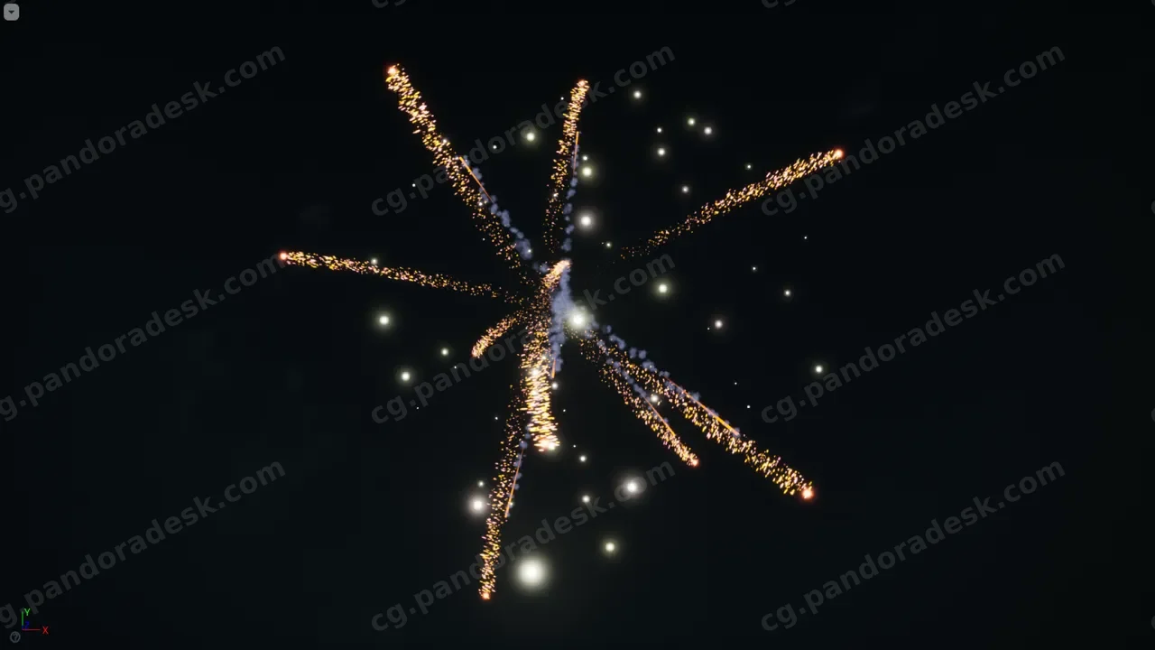 高级烟花 - Advanced fireworks show