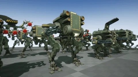武装战争机甲-MECH BIPED
