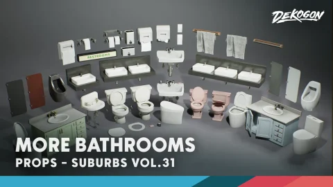 郊区 第31卷 - 更多浴室 - Suburbs VOL.31 - More Bathrooms