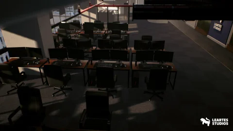公司办公工作环境场景 Leartes Office Environment