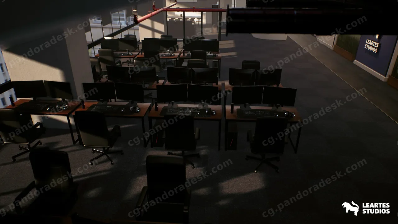 公司办公工作环境场景 Leartes Office Environment