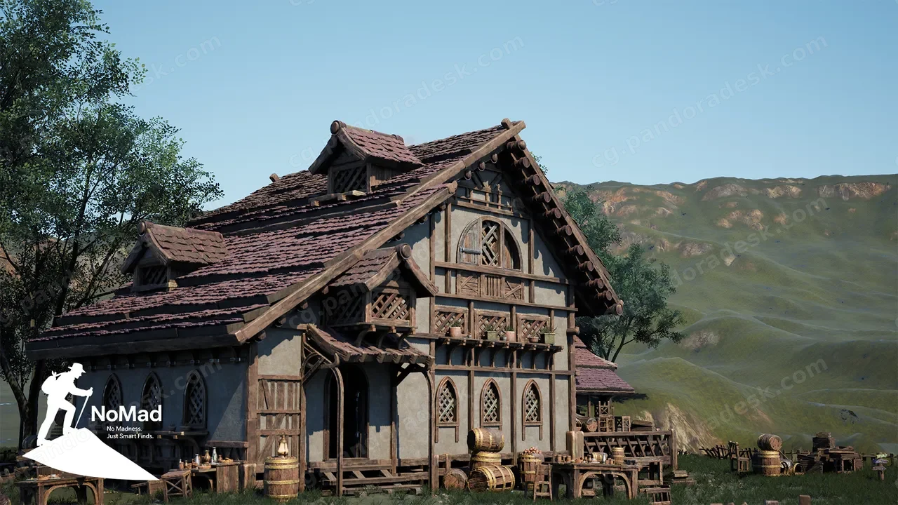 模块化湖畔村庄 - Modular Lakeside Village House
