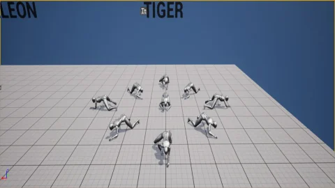 无声行走动画 Silent Walking Animations