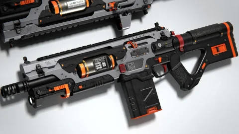 科幻突击步枪 - Sci-Fi Assault Rifle