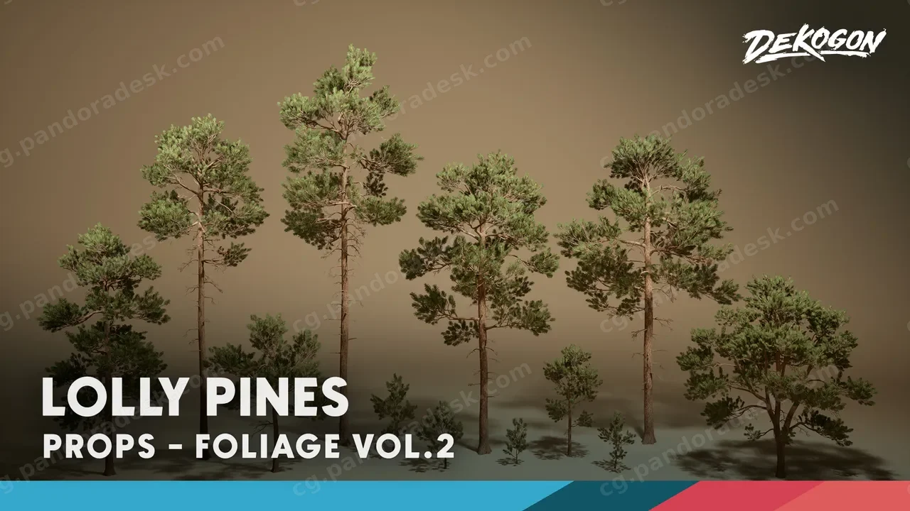 植物图鉴 第二辑 - 松树 Foliage VOL.2 - Pines