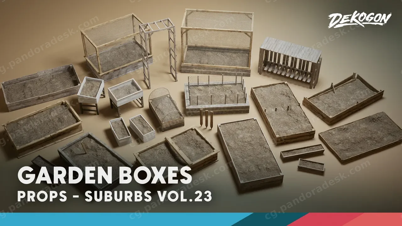 花园种植箱 - Suburbs VOL.23 - Garden Boxes