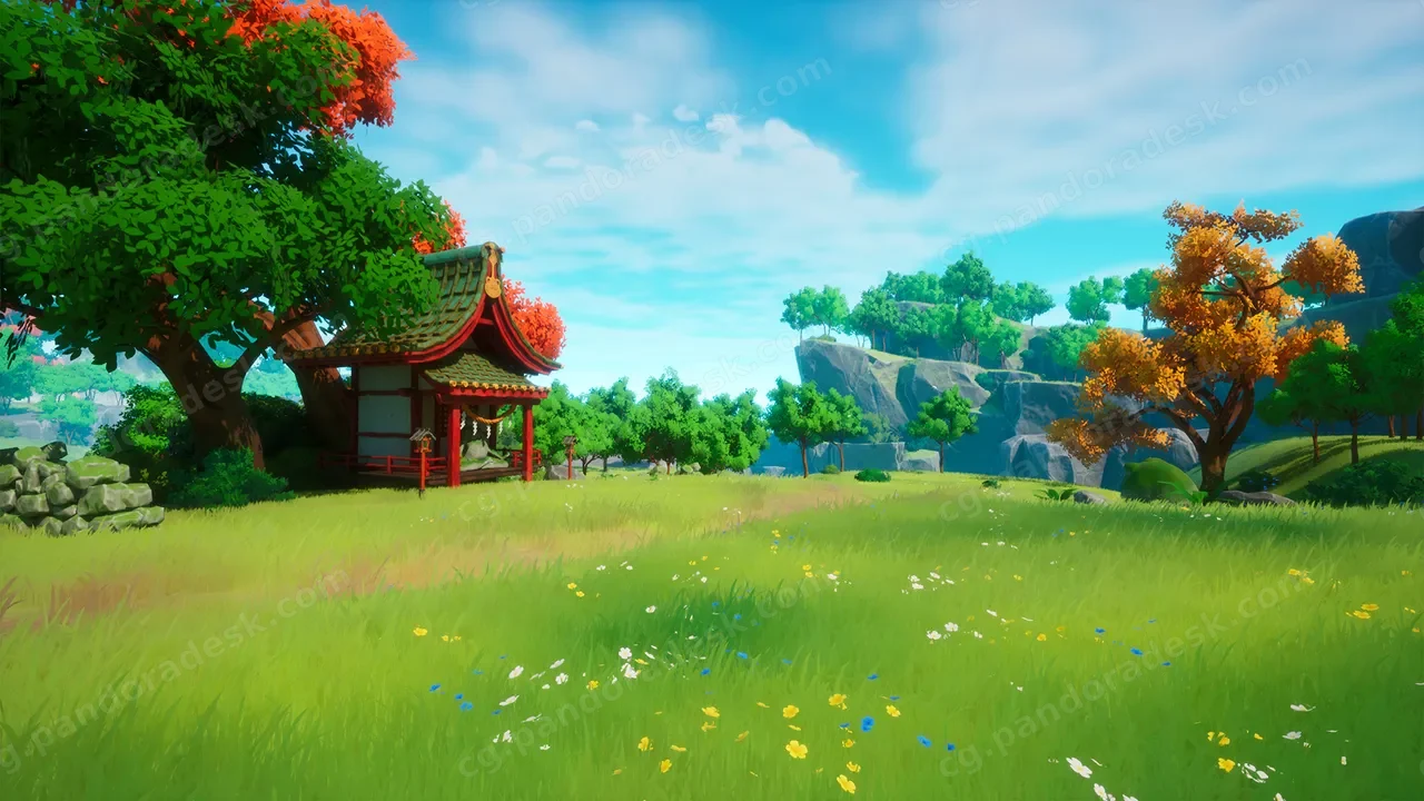 风格化环境自然 - ZenScape - Stylized Environment Nature