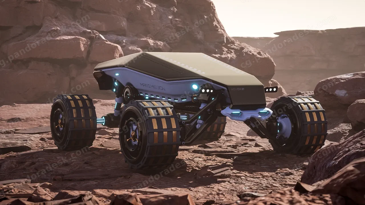 可驾驶火星漫游车 - Driveable Mars Rover