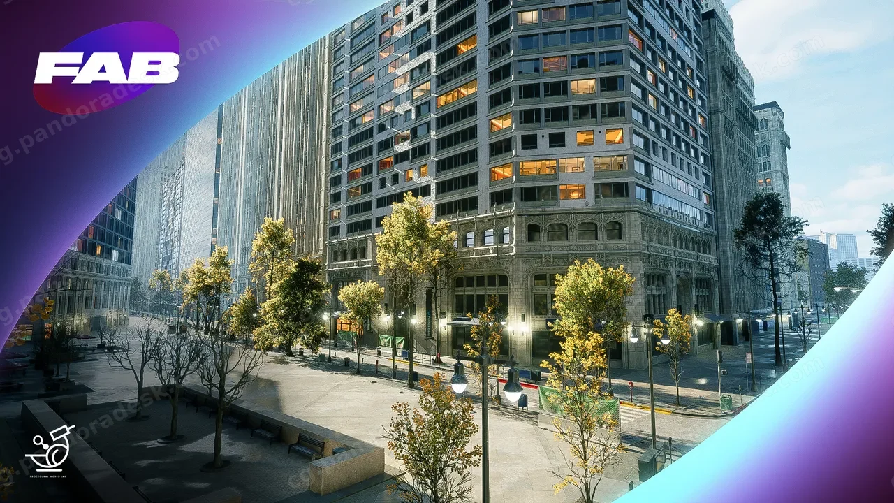 交互式程序城市生成器 - Interactive Procedural City Generator