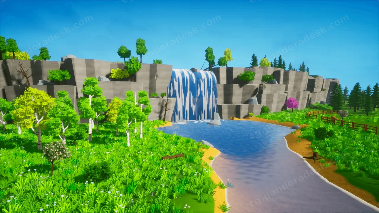 野外环境-Stylized Environment Pack