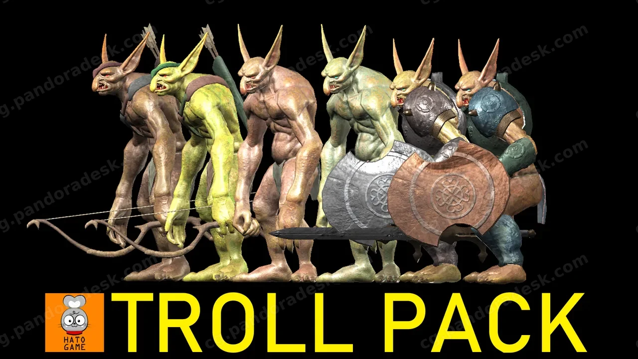 动态巨魔表情包套装 "Animated" Troll Pack