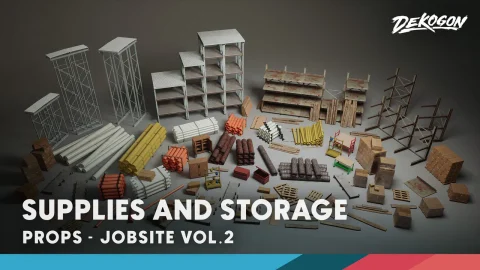 工地第2卷——模块化存储与物资 Jobsite VOL.2 - Modular Storage and Supplies