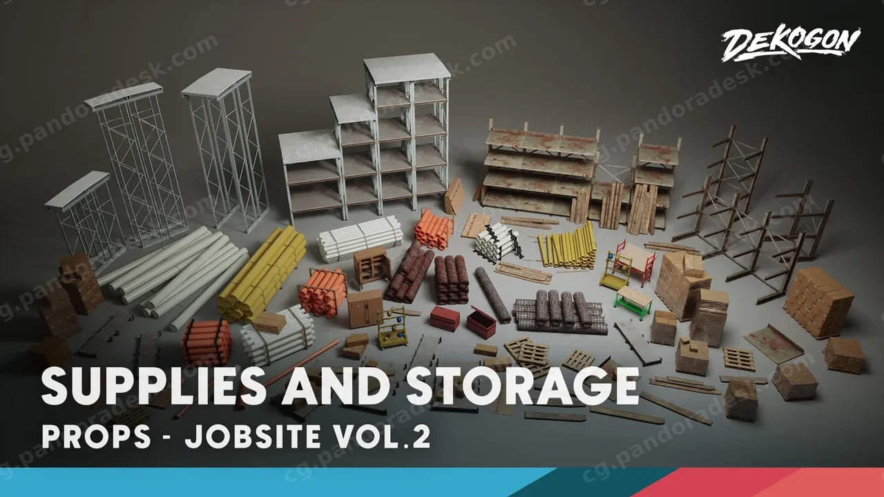 工地第2卷——模块化存储与物资 Jobsite VOL.2 - Modular Storage and Supplies
