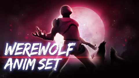 狼人动画-Werewolf AnimSet