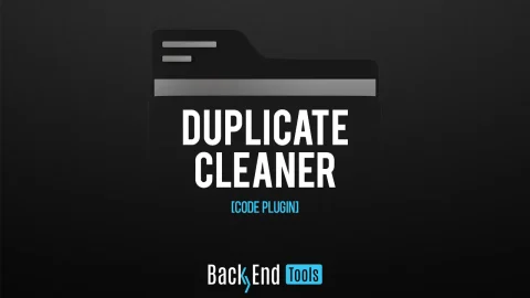 重复清理器插件 - Duplicate Cleaner