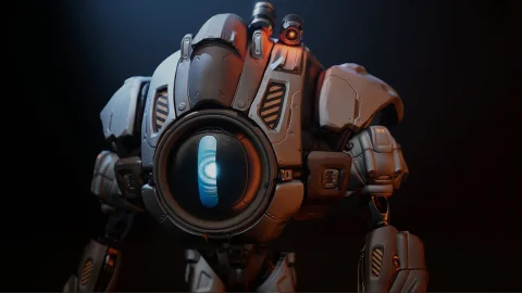 科幻重机器人-Sci Fi Heavy Bot