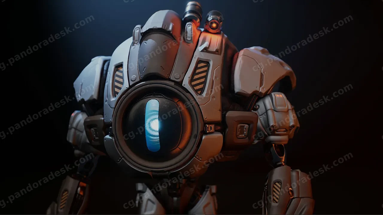 科幻重机器人-Sci Fi Heavy Bot