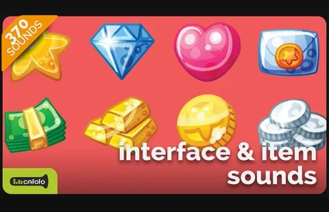 UE音乐音效-游戏界面和项目声音 - Interface and Item Sounds