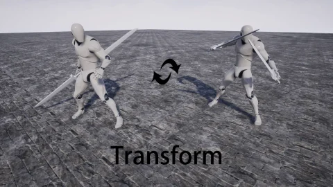 转换动画集(双剑和双刃)-Conversion Animset ( TwinSword & TwinBlades)