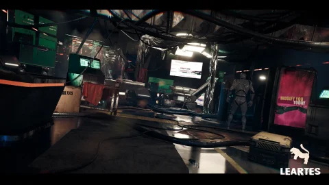 赛博朋克实验室/室内研究中心-CyberPunk Laboratory / Research Center Interior Kitbash