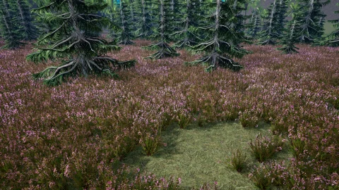 高级交互式叶片效果：用交互式角色与特效来替换原有的元素 Advanced Interact Foliage