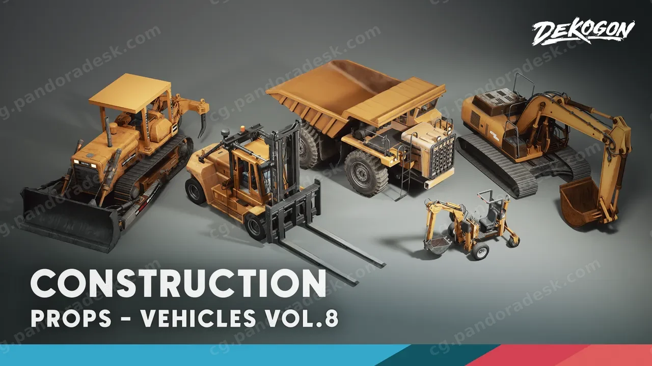 车辆 第8卷 - 建筑 Vehicles VOL.8 - Construction