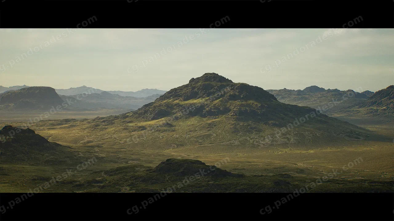 高地丘陵山脉 - Nanite Highland Hills 1 (NHH1)
